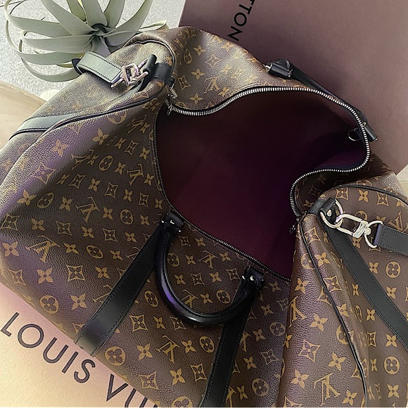🔥 Louis Vuitton KEEPALL BANDOULIÈRE 55 - Picture 10 of 16